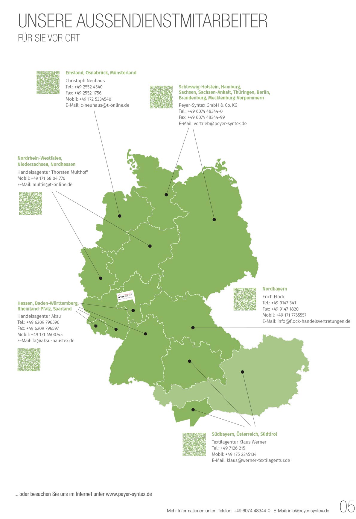 Außendinest Peyer Syntex